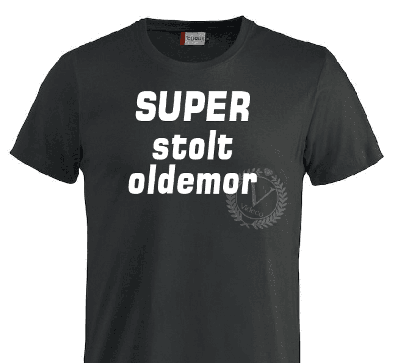 T-shirt, SUPER stolt Oldemor
