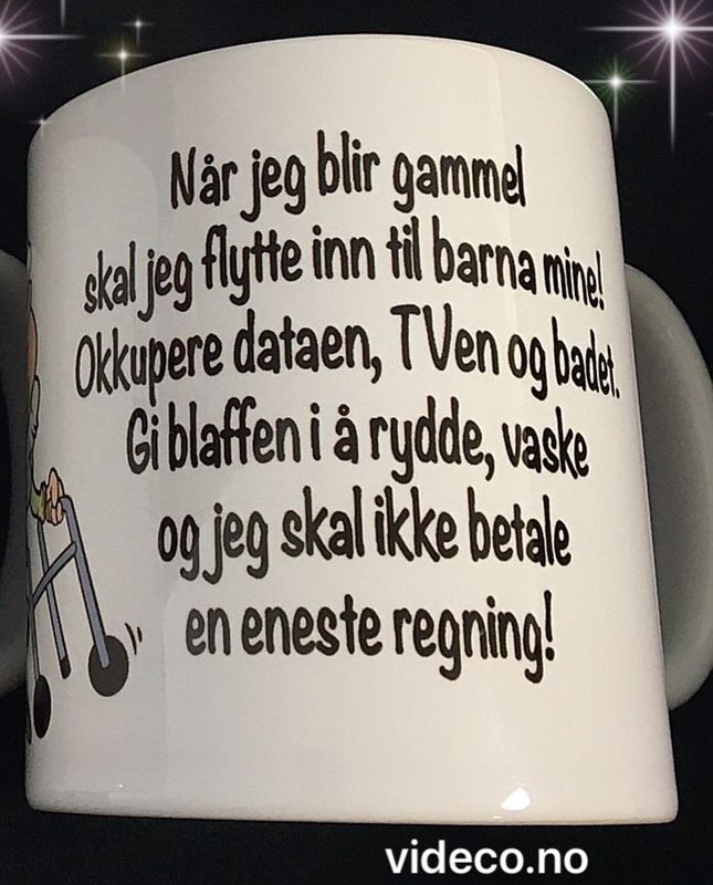 Kopp- Når jeg blir gammel