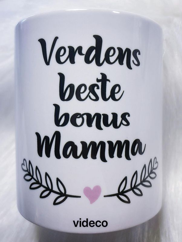 Kopp - Verdens beste bonus mamma