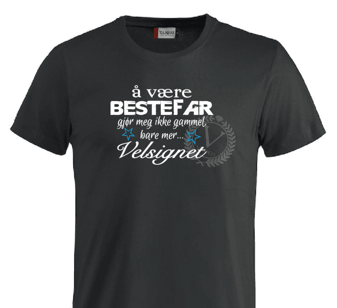Hovedbilde T-shirt , Å  være Bestefar gjør meg ikke gammel..