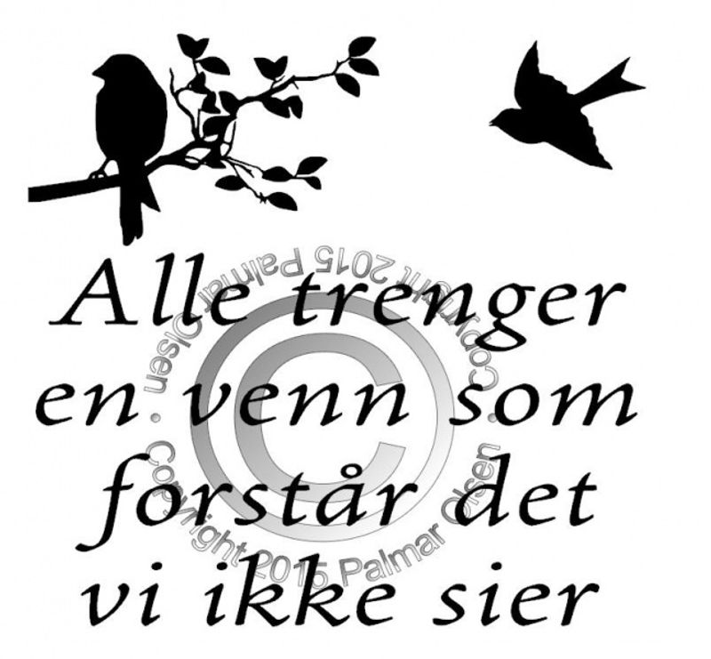 Alle trenger en venn..