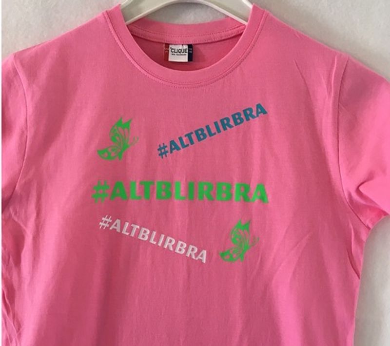 T-skjorte- #altblirbra, barn