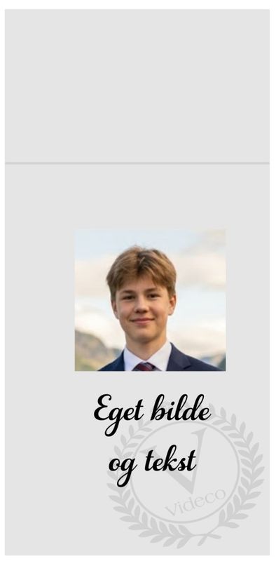 Bestikk serviett m/ eget bilde/tekst