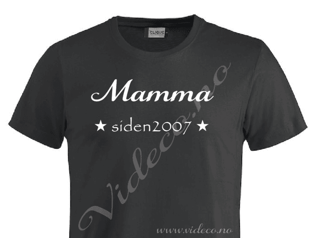 Hovedbilde T-shirt - Mamma/Pappa siden