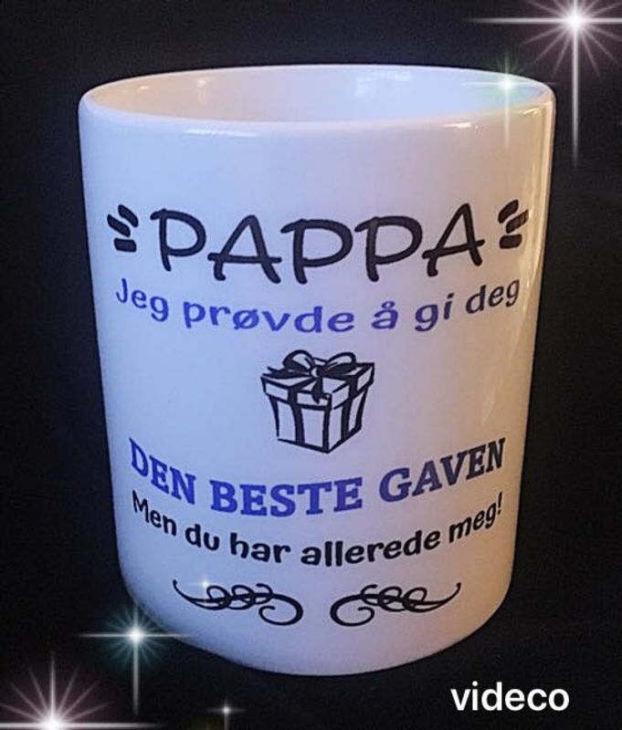 Kopp-Pappa,  jeg prøvde og gi deg