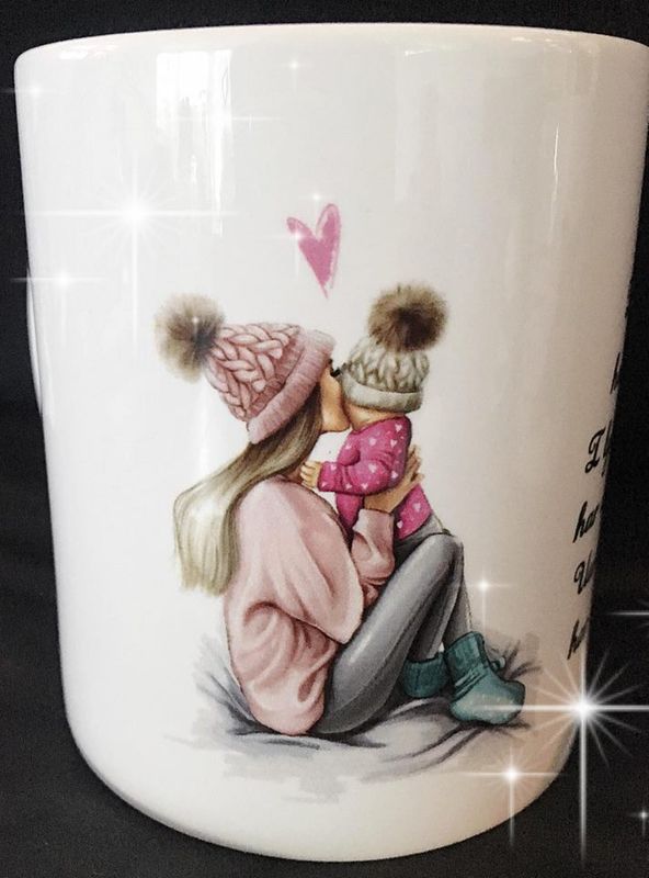 Mamma og jente <3 