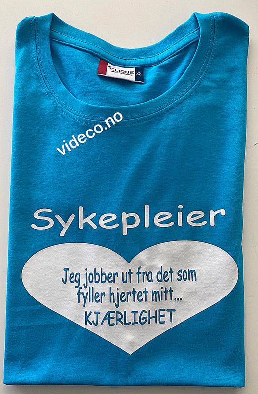 T-shirt, Sykepleier