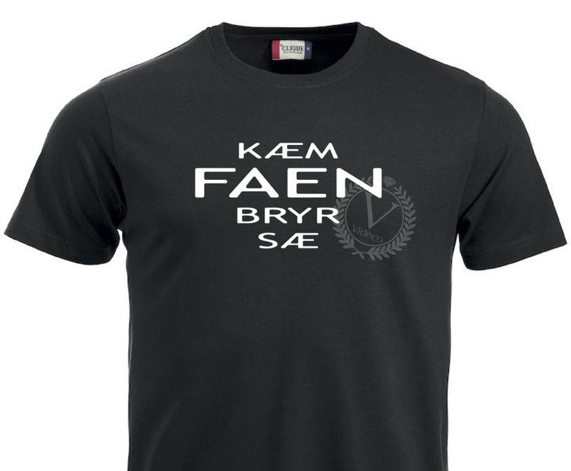 T-shirt / Hoodie - Kæm faen bryr sæ