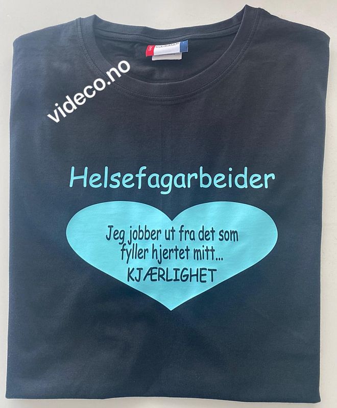 T-shirt, Helsefagarbeider