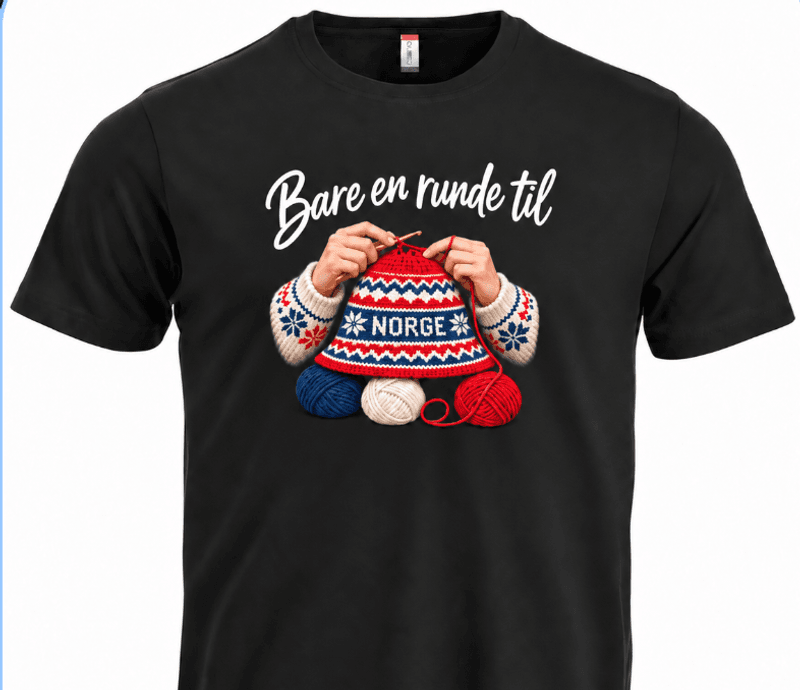T-shirt / hoodie - Bare en runde til