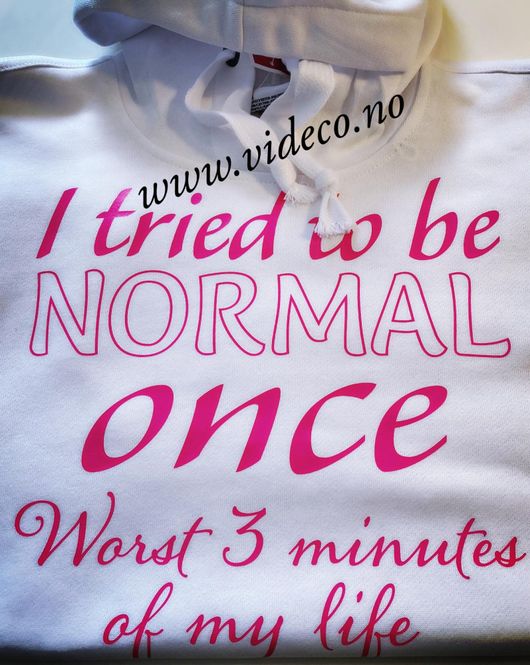 Hovedbilde Hoodie - I tried to be normal