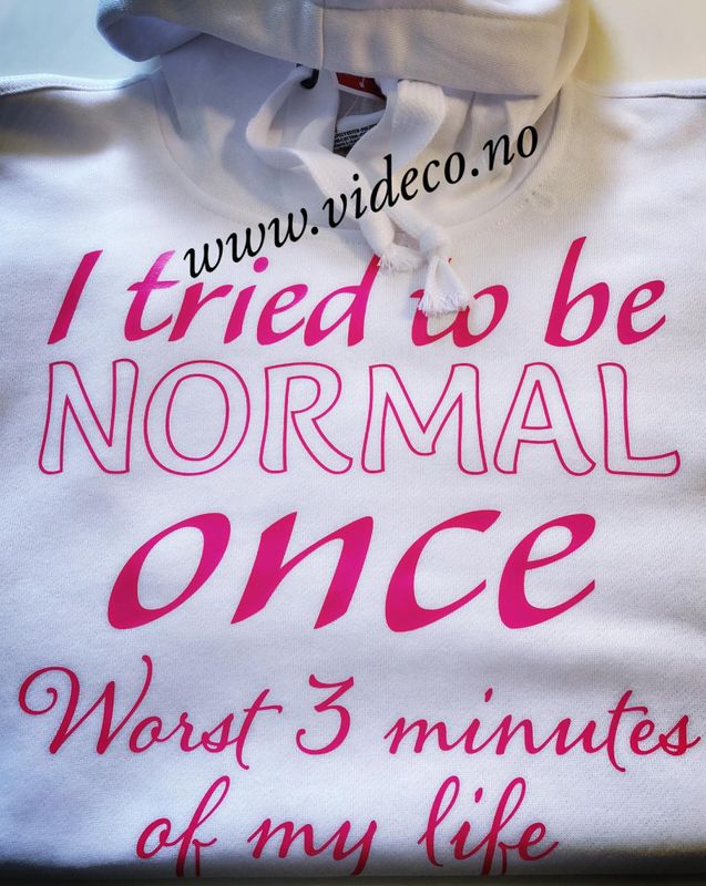Hoodie - I tried to be normal