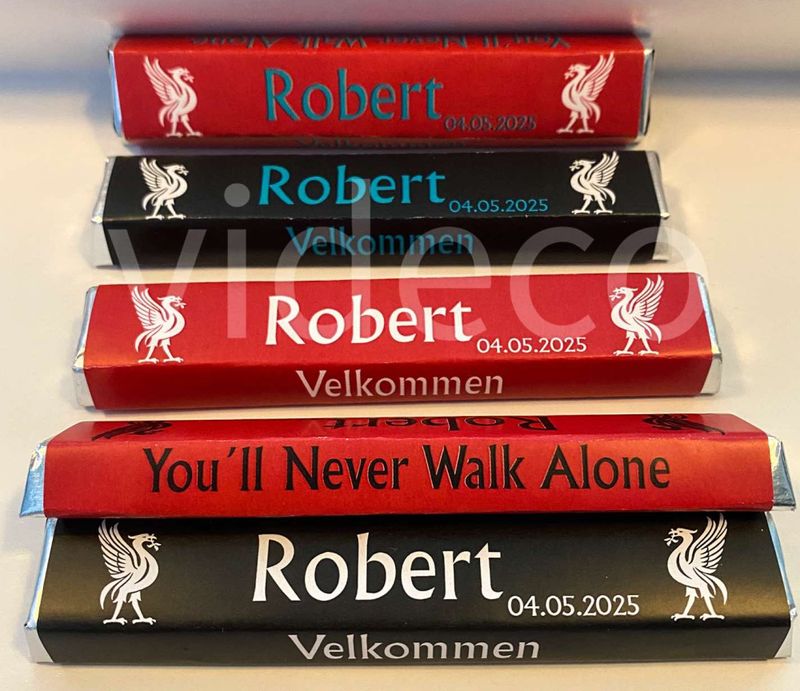 Kinder maxi etikett - You´ll never walk alone