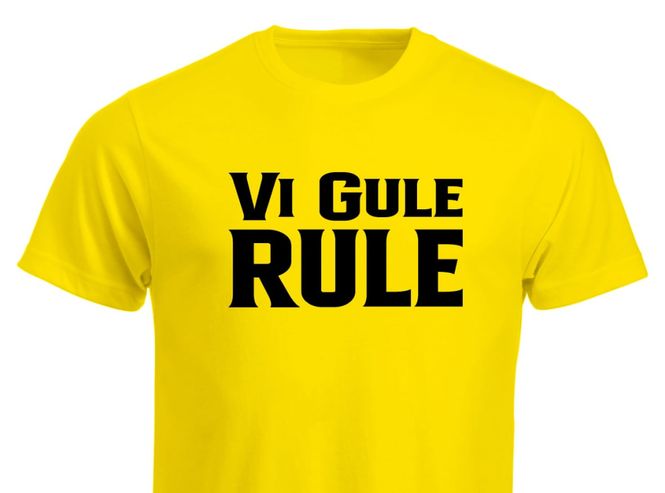 Hovedbilde T-shirt - Vi Gule Rule