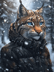 Hovedbilde Plakat - Gaupe i boblevest