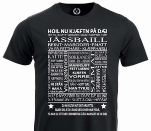 Hovedbilde T-shirt - nordnorske uttrykk 