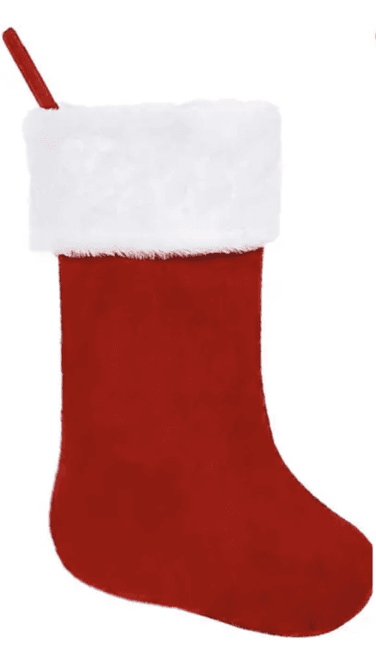 Hovedbilde Julestrømpe Rød/hvit