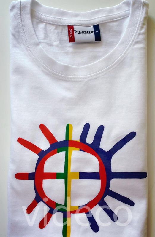 T-shirt, samisk sol