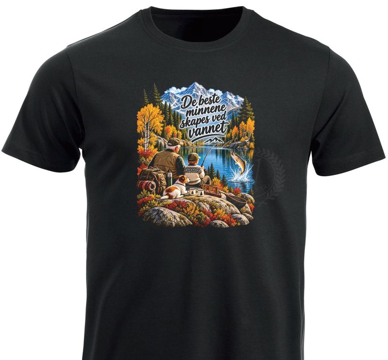 T-shirt / hoodie - De beste minnene skapes ved vannet